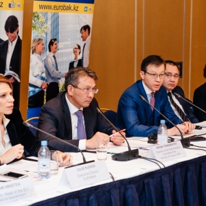 EUROBAK Round Table With Ardak Tengebayev, Chairman Of The State Revenue Committee 38