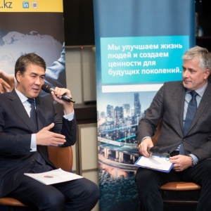 EUROBAK Talks With Asset Issekeshev, Akim Of Astana 16